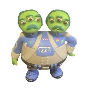 Disney Store Miles From Tomorrowland Galactech 2 Headed‎ Alien PVC Figure 3.5"